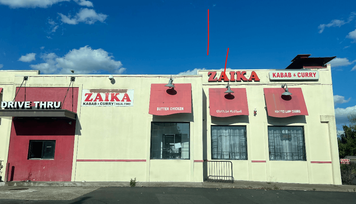 zaika kabab and curry